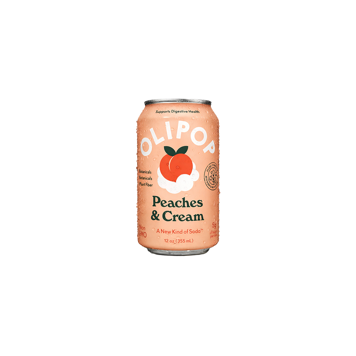 OLIPOP Peaches Cream 12oz